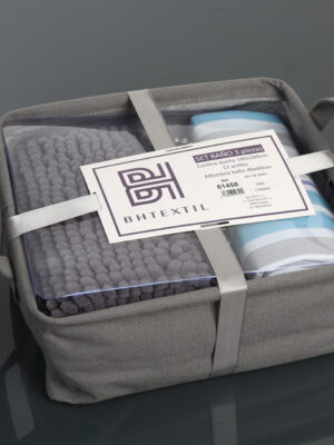 Set de baño 3 piezas 61458 BH TEXTIL