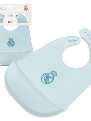 Babero impermeable de silicona REAL MADRID Ref.RMSI002 Interbaby
