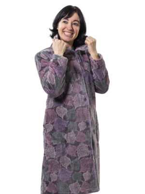 Bata invierno larga para mujer (2XL,3XL,4XL) 25568 KINANIT