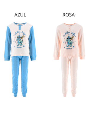 Pijama largo interlock algodón LILO 20109 Suncity