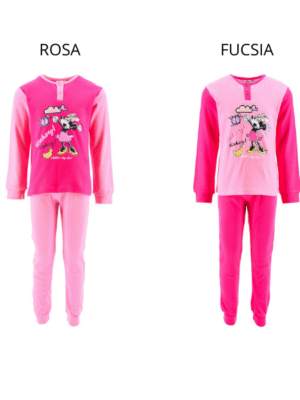 Pijama largo interlock algodón MINNIE 20149 Suncity