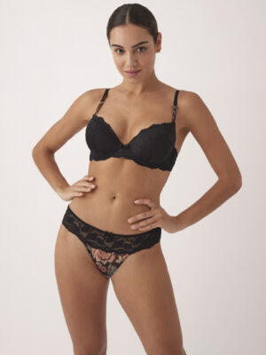 Conjunto sujetador push up + tanga Z14780 PROMISE