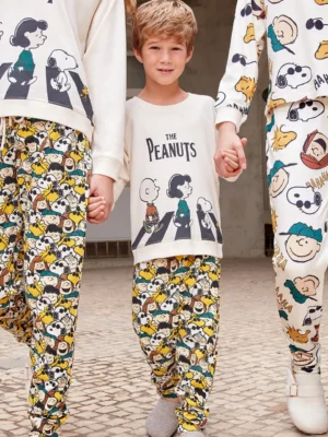 Pijama infantil unisex estampado SNOOPY 2/20339S GISELA