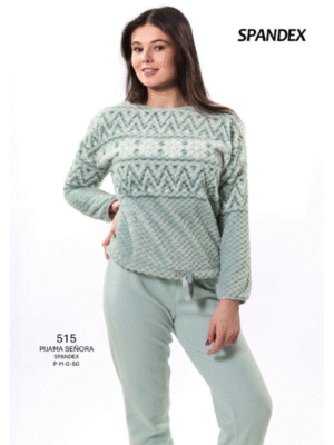 Pijama invierno mujer SPANDEX 25515 KINANIT