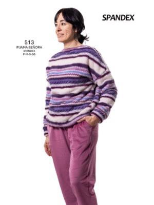 Pijama invierno mujer SPANDEX 25513 KINANIT