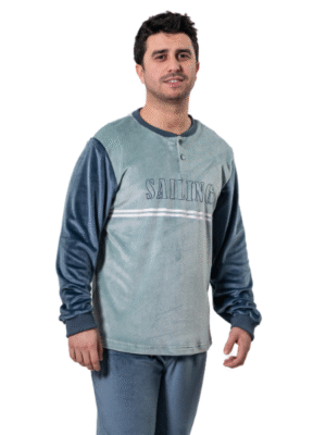 Pijama invierno hombre SPANDEX 25617 KINANIT