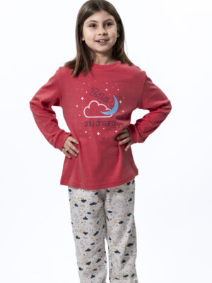 Pijama infantil NIÑA algodón (8-16 años) Ref.25460 Kinanit