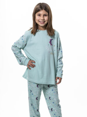 Pijama infantil NIÑA algodón (8-16 años) Ref.25461 Kinanit