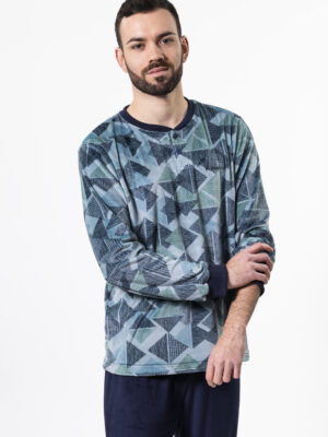 Pijama invierno hombre SPANDEX 25600 KINANIT