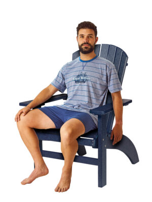 Pijama verano hombre 8001 Dormen (M a 5XL)