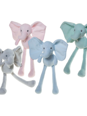 Muñeco patilargo 40cm elefante 11132 Gamberritos
