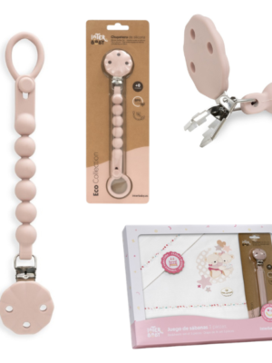 Juego sábanas CUNA estampado + Broche 03349 INTERBABY
