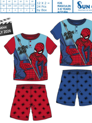 Pijama infantil SPIDERMAN 20037 SUNCITY