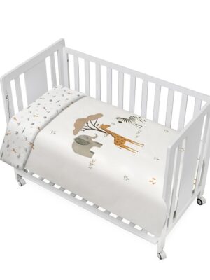 Funda nórdica reversible desenfundable sin relleno FN003 SAVANNA Interbaby
