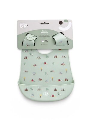 Babero silicona estampado BABE008 KOALA Interbaby