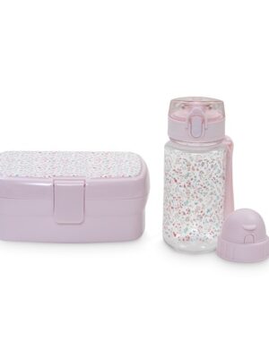 Set fiambrera + botella SET60 PETALOS Interbaby