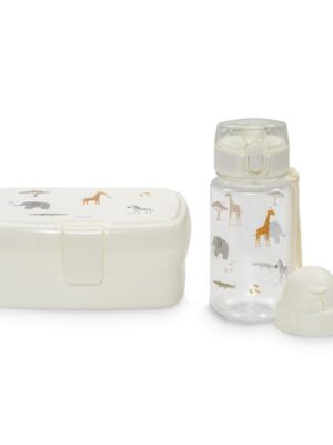 Set fiambrera + botella SET61 SAVANNA Interbaby