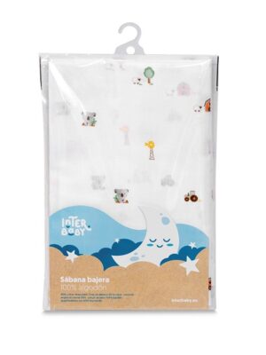 Bajera estampada MINI CUNA 100% algodón 002 KOALA Interbaby