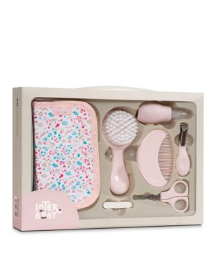 Set neceser 7 piezas modelo FLORES NECE005 Interbaby