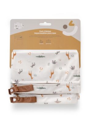 Pack 2 bolsas impermeables para ropa SAVANNA Set70 Interbaby