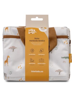 Bolsa térmica merienda SAVANNA BOLSAT02 Interbaby