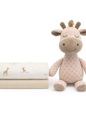 Set peluche+gasas JIRAFA009 SAVANNA - INTERBABY