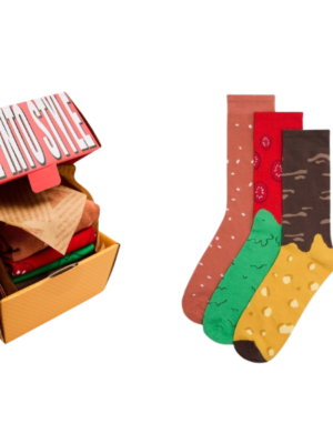 Pack 3 calcetines con estampado divertido 17501 YSABEL MORA
