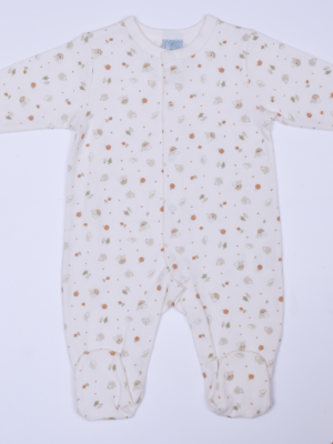 Pelele bebé manga larga interlock 261611 Muslher
