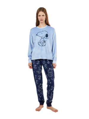 Pijama Snoopy invierno mujer 20464S GISELA