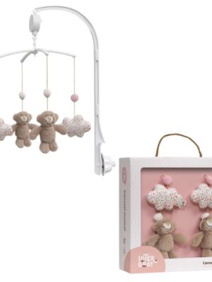 Carrusel cuna BEAR007 PÉTALOS - INTERBABY