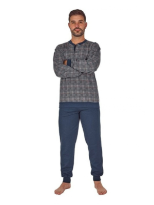 Pijama invierno hombre 80018 Dormen 100% algodón