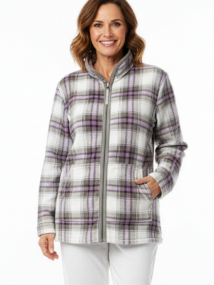 Bata invierno corta señora cremallera (S-XL) 26590 KINANIT