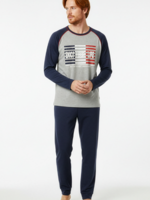 Pijama invierno caballero (S-XL) 26624 KINANIT