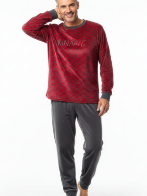 Pijama invierno caballero SPANDEX (S-XL) 26629 KINANIT