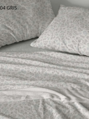 Juego sábanas coralina invierno TRC104 Burrito Blanco