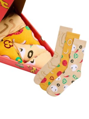 Pack 3 calcetines con estampado divertido 17502 YSABEL MORA
