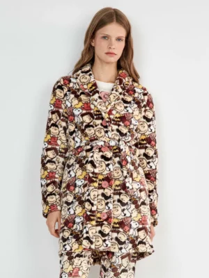 Bata de casa Snoopy invierno mujer 20458U GISELA