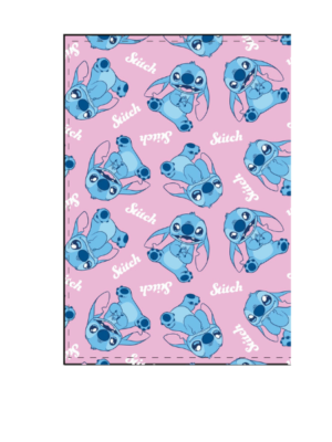 Manta coralina LILO&STITCH 100X140cm 83409 - SUNCITY