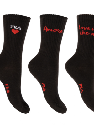 Pack 3 calcetines básicos mujer FILA F6455