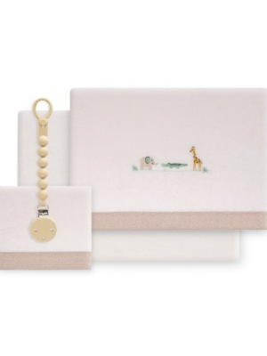 Juego coralina CUNA + broche savanna 30214 - Interbaby
