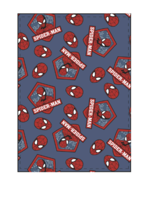 Manta coralina SPIDERMAN 100X140cm 83420 - SUNCITY