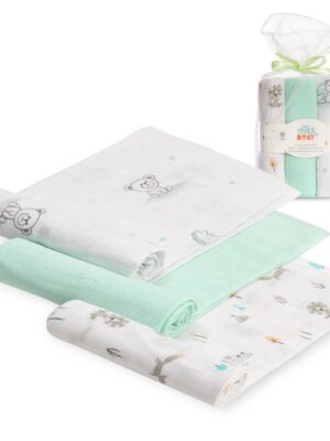 Pack 3 gasas bebé 98980 - Interbaby