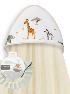 Capa de baño + gorro 01278 SAVANNA - Interbaby