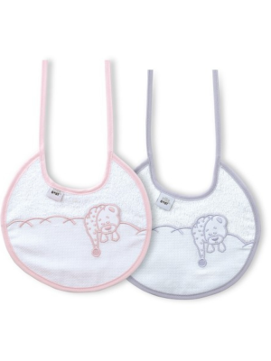 Pack 2 baberos rizo estampados R10 R - Interbaby