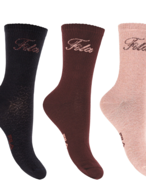 Pack 3 calcetines básicos mujer FILA F6452