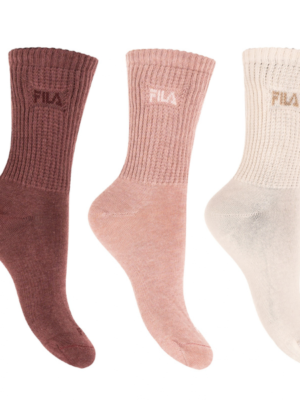 Pack 3 calcetines básicos mujer FILA F6453